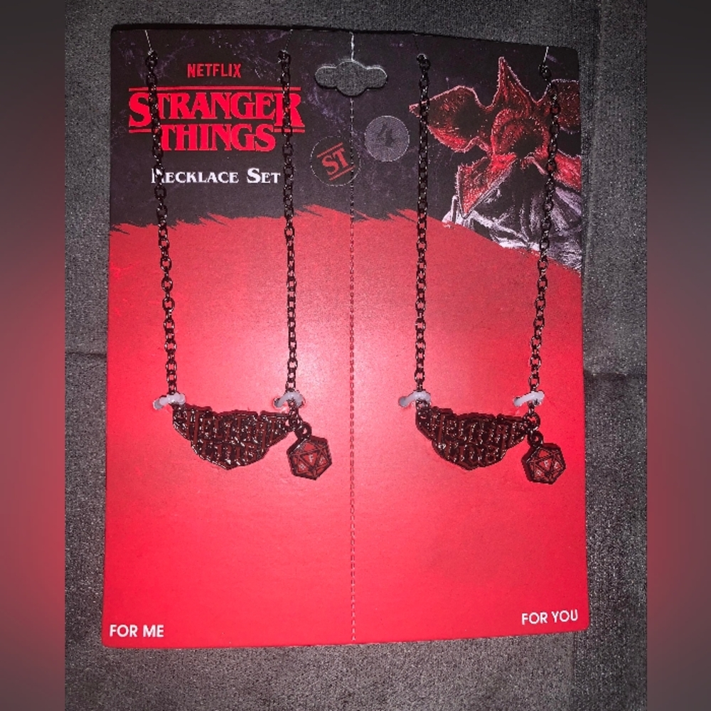 Stranger Things Best Friend Necklaces